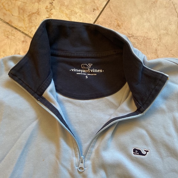 Vineyard vines small 3/4 zip - Picture 3 of 4